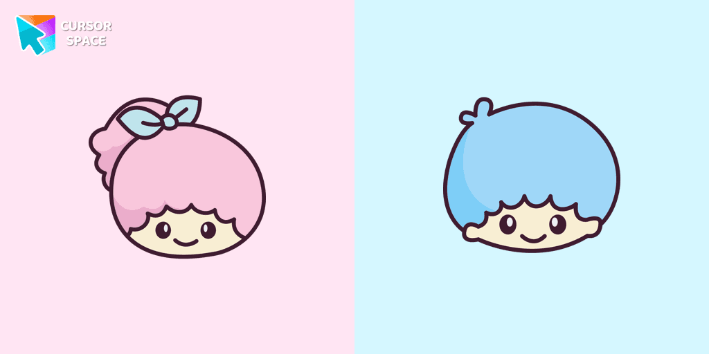 Kiki and Lala cursor cursor pack
